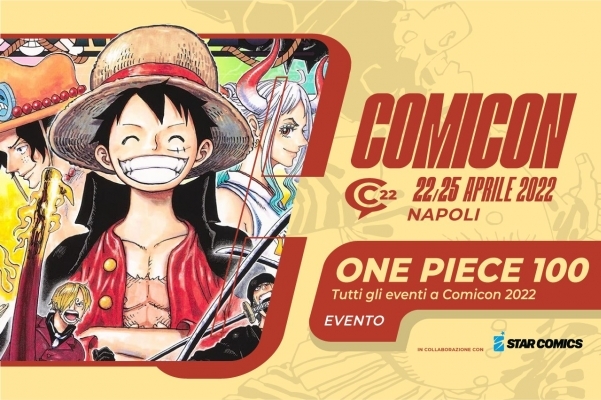Napoli, il Comicon celebra i 100 volumi di One Piece –